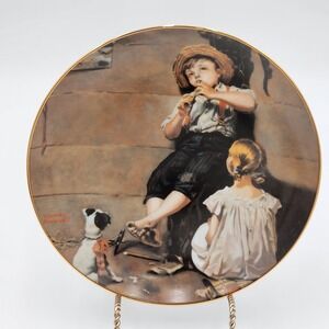 Vintage 1985‎ The Concert Collectors Plate Norman Rockwell Gentle Memories